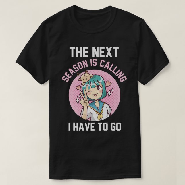 Camisa T Premium de Anime (Frente do Design)