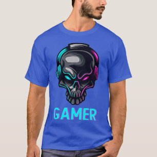 Camisa T Premium de Jogador de Jogos