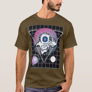 Camisa T Premium do Astronauta de Rede XDC
