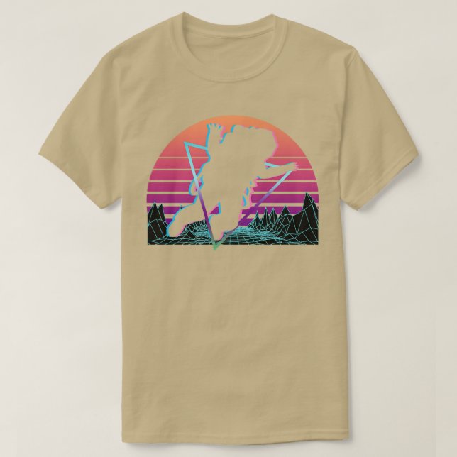 Camisa T Premium Retro-Astronauta (Frente do Design)