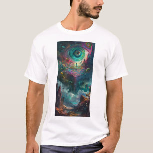 Camisa T Psicodélica do Portal DMT