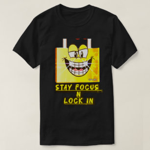 CAMISA T.R.K COM ESTAMPA GRÁFICA 'STAY FOCUS N LOC