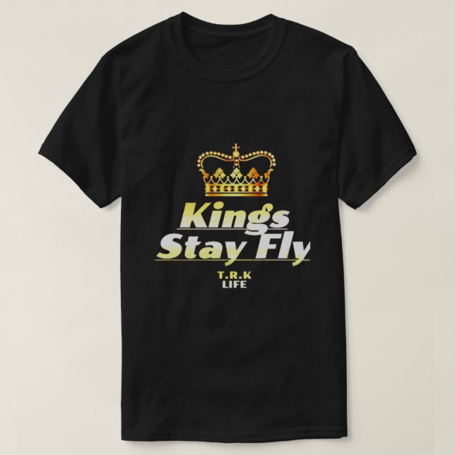 CAMISA T.R.K HIGH YELLOW KINGS STAY FLY (Frente do Design)