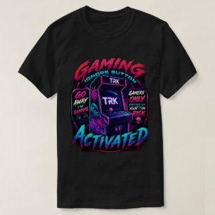 CAMISA T.R.K RETRO ACTION GAMER ATIVADA