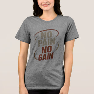 Camisa-T sem dor das mulheres