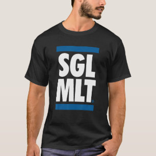 Camisa T SGL MLT para Amigos Whisky Malt Solteiro