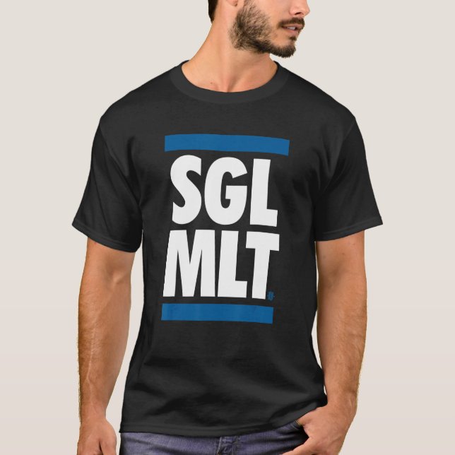 Camisa T SGL MLT para Amigos Whisky Malt Solteiro (Frente)