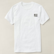 Camisa T-Shirt com Estampa no Peito - Renda e Graç
