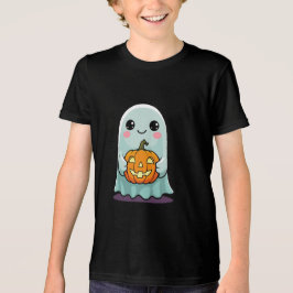 Camisa T-Shirt Ghost Kids Cute Halloween Adorável