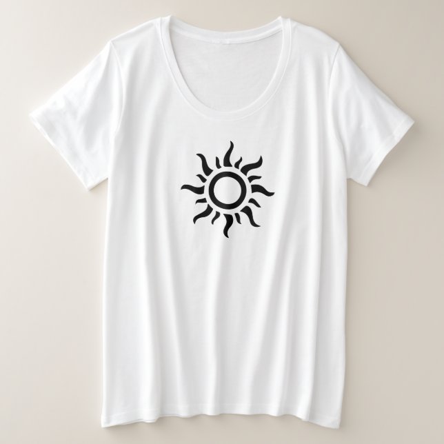 Camisa T - Sol (Frente do Design)