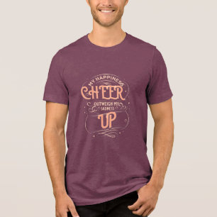 CAMISA T TRI-BLEND MEN'S HAPPINESS CHEER UP