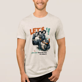 CAMISA T TRI-BLEND MEN'S LET'S GOO LESSONS LEARN