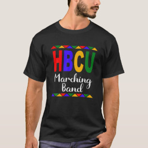 Camisa T Tribal da Banda de Marcação HBCU