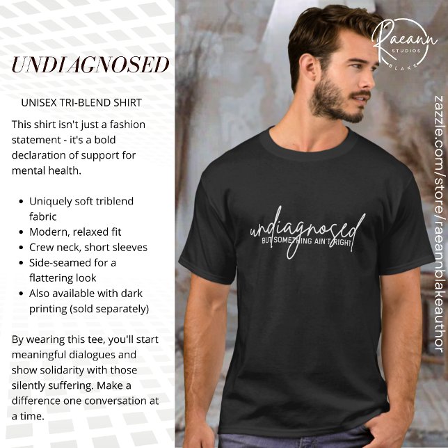 Camisa T Unisex de Sensibilização para a Saúde Men (Criador carregado)