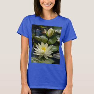 Camisa T Waterlily White Lotus