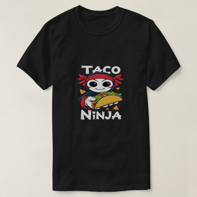 Camisa Taco - Teto Gráfico Engraçado e Torrado par (Frente do Design)