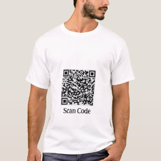 Camisa Tech‑Wear com Código QR”