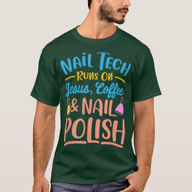 Camisa Técnica De Nail Para Presente Técnico De Mi (Frente)