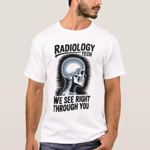 Camisa 'Técnico de Radiologia - Vemos Através de V
