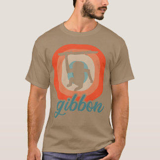 Camisa tema de macaco pirata amante de gibão anima