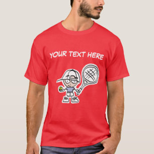 Camisa Tênis engraçada com desenho animado perso