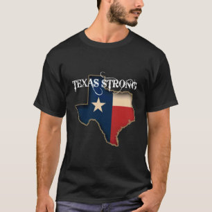 Camisa Texas Strong Mulheres Homens Crianças Estad