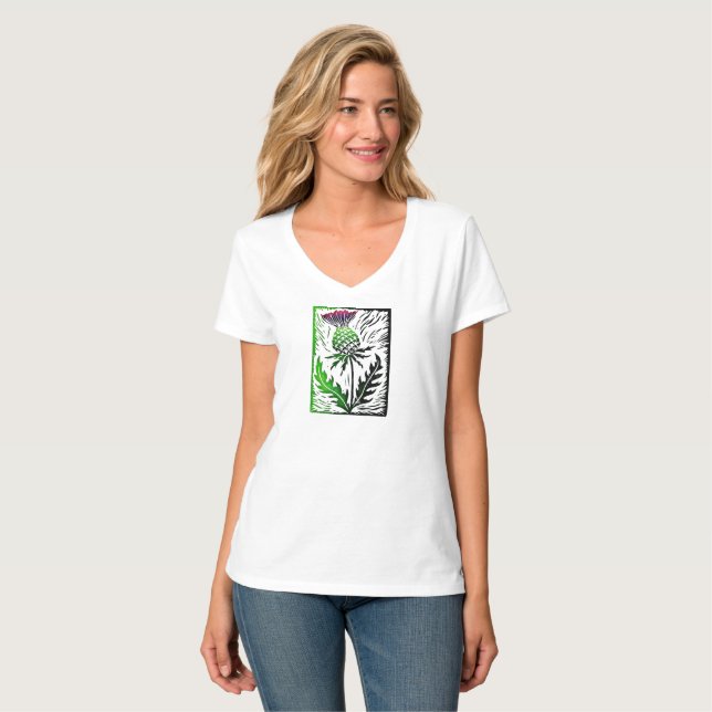 Camisa Thistle - Flor da Escócia (Frente Completa)