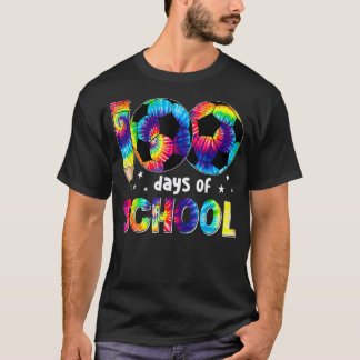 Camisa Tie Dye 100 Dias De Escola Jogador De Futeb