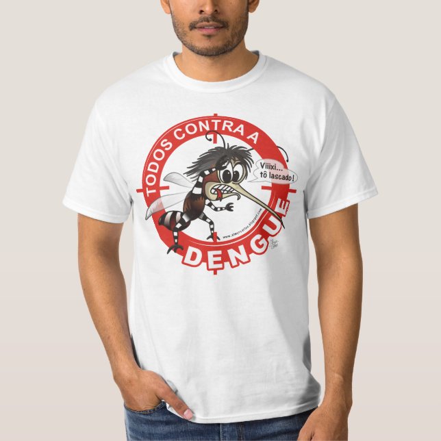 Camisa Todos contra a Dengue (Frente)