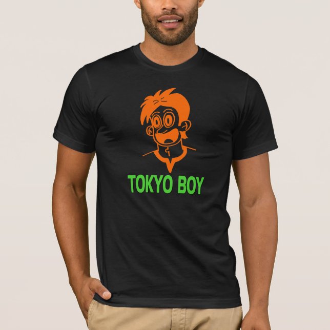Camisa Tóquio (Linha Laranja&Verde) (Frente)