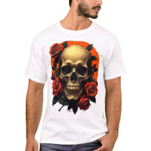 Camisa TPrinted - Crânio Caçado