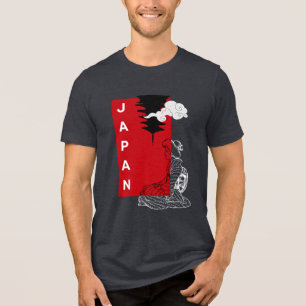 Camisa Tradicional Vintage Japão Geisha