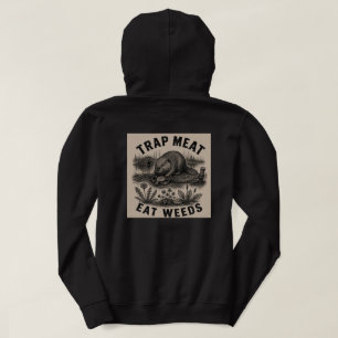 Camisa Trap Meat, Eat Weeds Beaver
