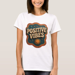 Camisa Trendy Laranja VIBRAÇÕES POSITIVAS Design