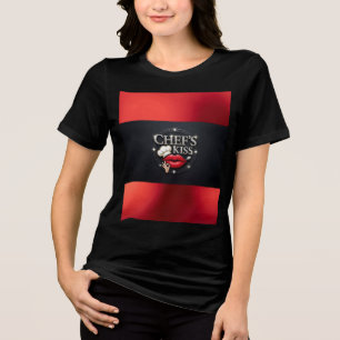 Camisa Tri-Blend Chef's Kiss T-Shirt