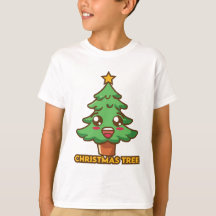 Camisa Tri-Blend da árvore de Natal