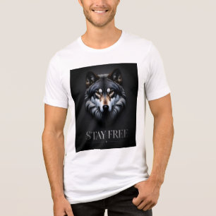 Camisa Tri-Blend Lone Wolf Design - Fique Livre