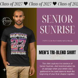 Camisa Tri-Blend Masculina Senior Sunrise 2027