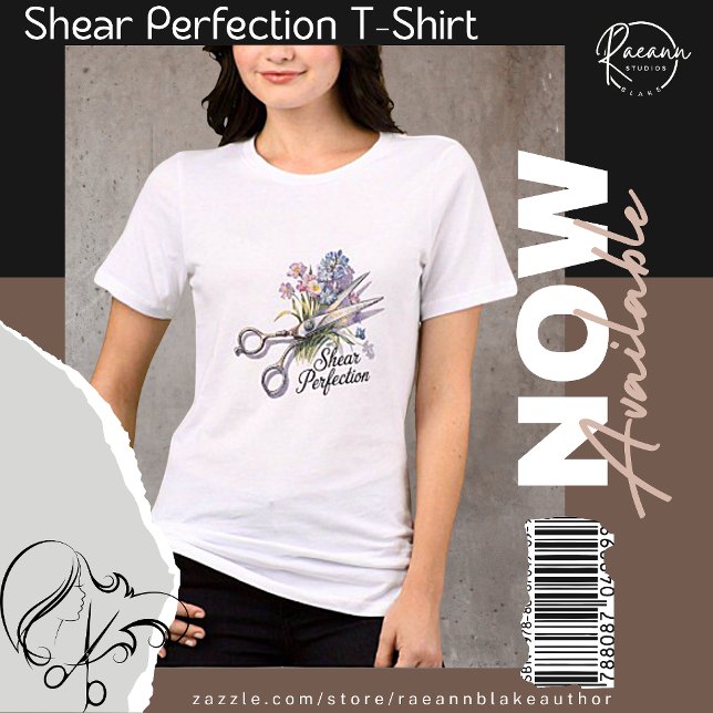 Camisa Tri-Blend para Cabelereiros Shear Perfectio (Criador carregado)