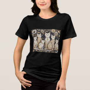 Camisa Tri-Blend para gatos calmantes