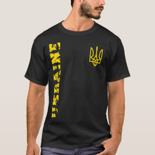 Camisa Tridente Ucraniana Tryzub Suporte Gif Ucrân