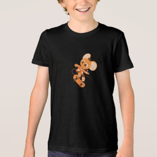 Camisa Tríplice Preta Do Mouse De Skate