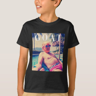 Camisa Trump Cabra Engraçada Verão 2024 Republican