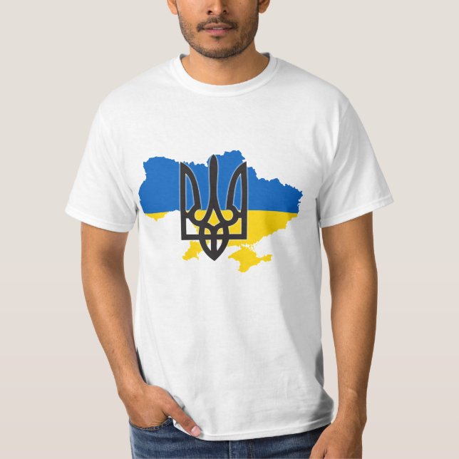 Camisa Tryzub da Ucrânia (Frente)