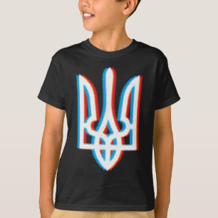 Camisa Tryzub Ucrânia Tridente Militar Ucraniano