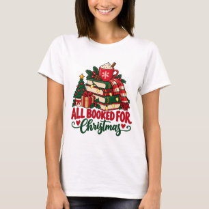 Camisa Tudo Reservado Para O Natal, Bibliotecário 