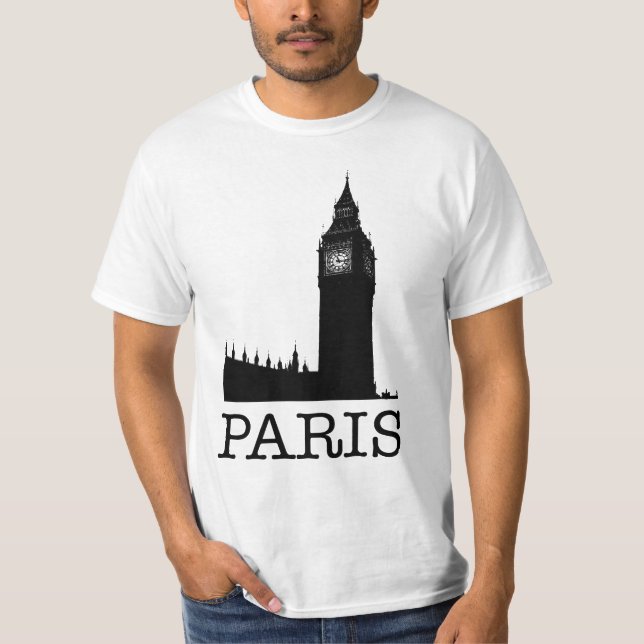 Camisa Turística de Paris (Frente)