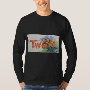 Camisa Twin Fist Lions – Gráfico Ousado