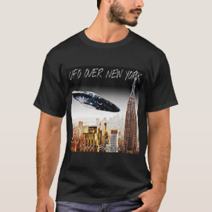 CAMISA Ufo SOBRE Nova York FÃ