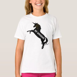 Camisa Unicórica "Ser Única" - Lítima Amarela